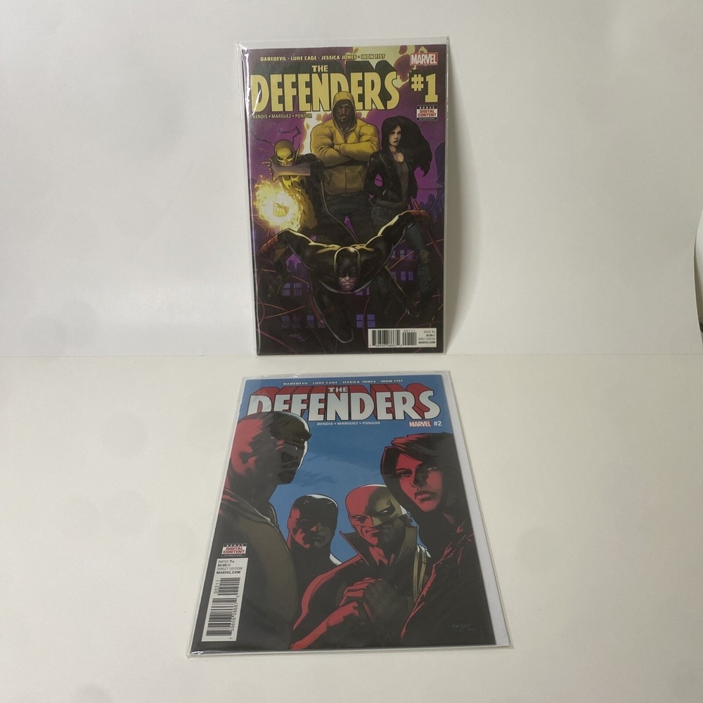 The Defenders # 1 & 2 Lot.Brand New.Daredevil,LukeCage, Jessica Jones, Iron Fist